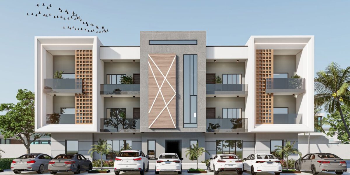 1000SQM 6 UNITS OF 3BEDROOM BLOCK OF FLATS